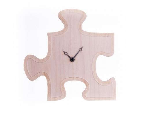 Hodiny 1 puzzle řemeslné ručně vyrobené